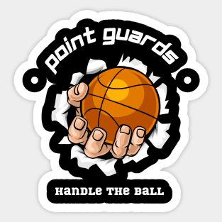 Ball Handlers Tee Sticker